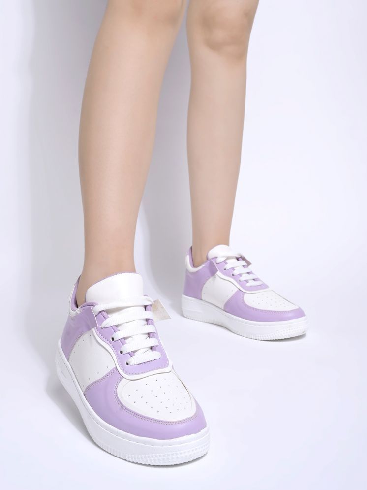     			Stylestry Purple Women's Sneakers