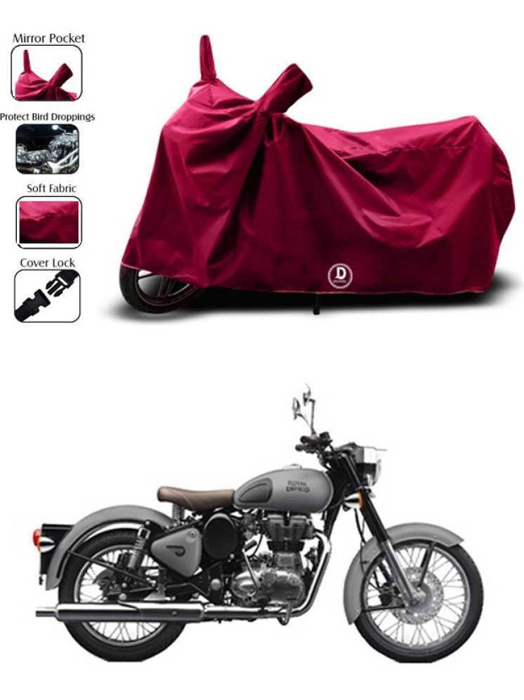     			EGAL Bike Body Cover for Royal Enfield ( Pack of 1 ) , Maroon