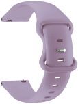 ACM Watch Strap Silicone Belt 22mm compatible with Noise Noisefit Halo 2 Smartwatch Sports Dual Closure Band Purple