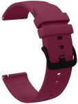 ACM Watch Strap Silicone Belt 22mm compatible with Fastrack Magnus Fx1 Smartwatch Hook Band Purple