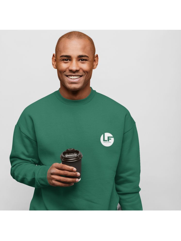     			LAMATE Polyester Round Neck Men's Sweatshirt - Green ( Pack of 1 )