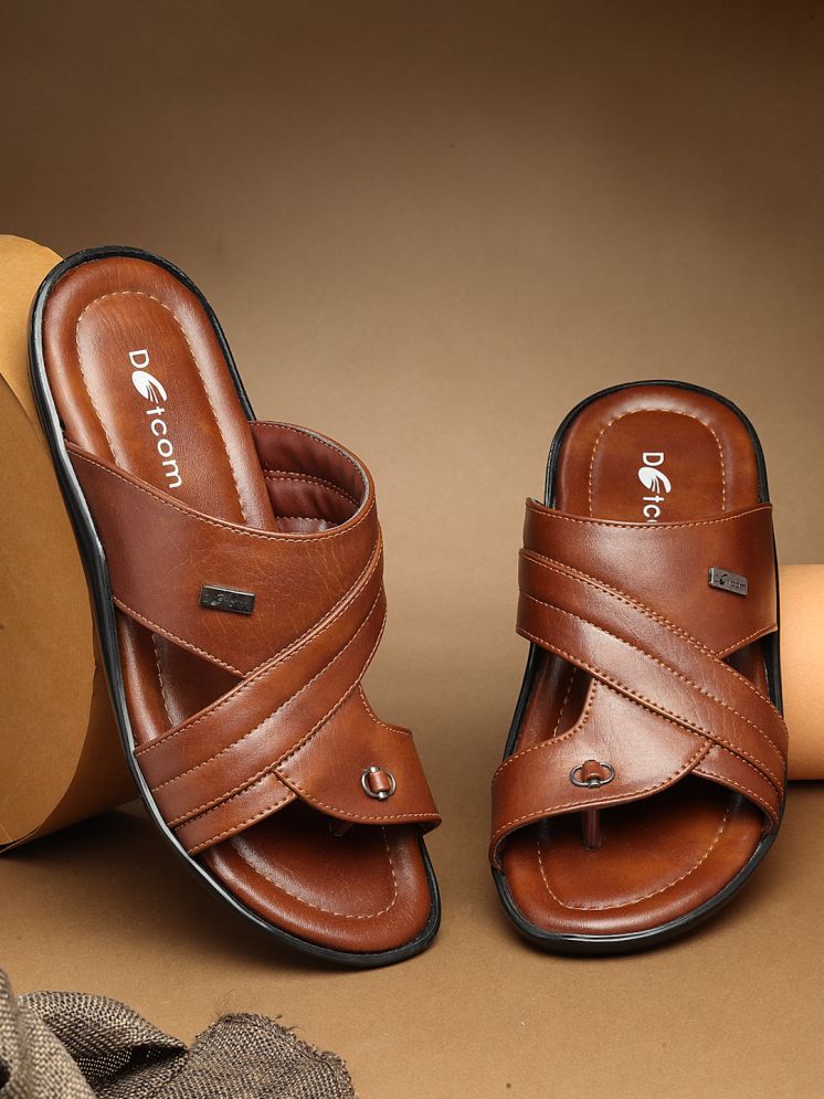     			Action - Tan Men's Sandals