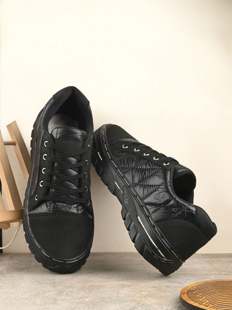     			Bucik Black Men's Lifestyle Shoes