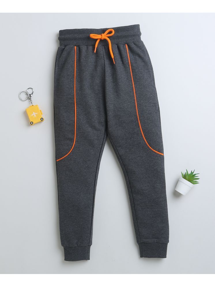     			BUMZEE Pack of 1 Boys Cotton Trackpant ( Charcoal )