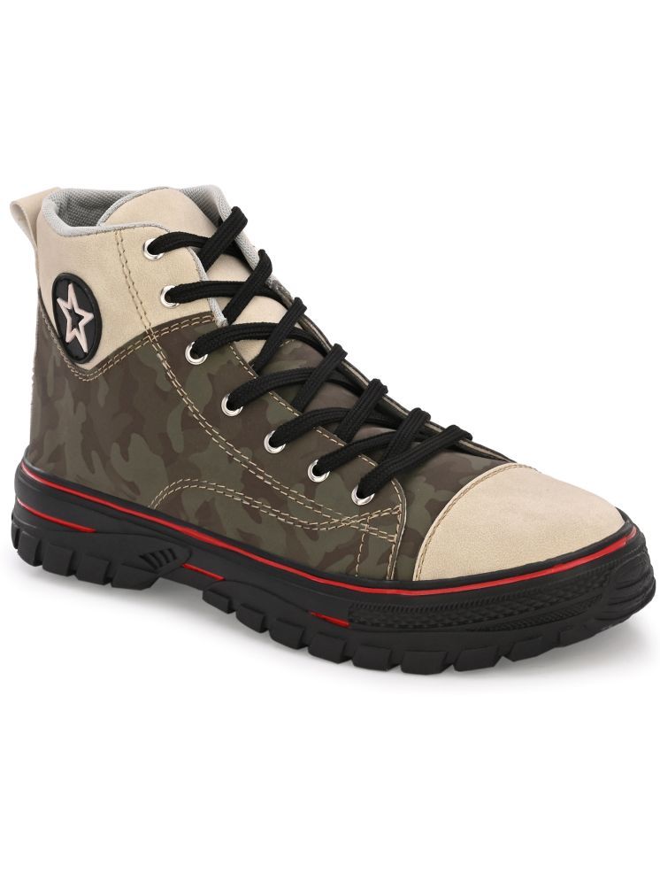     			Bucik Olive Men's Lifestyle Shoes