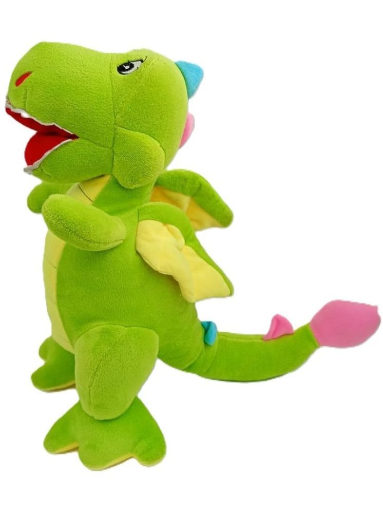     			Natkhat  Dino With Wings-40Cm-Green Dino