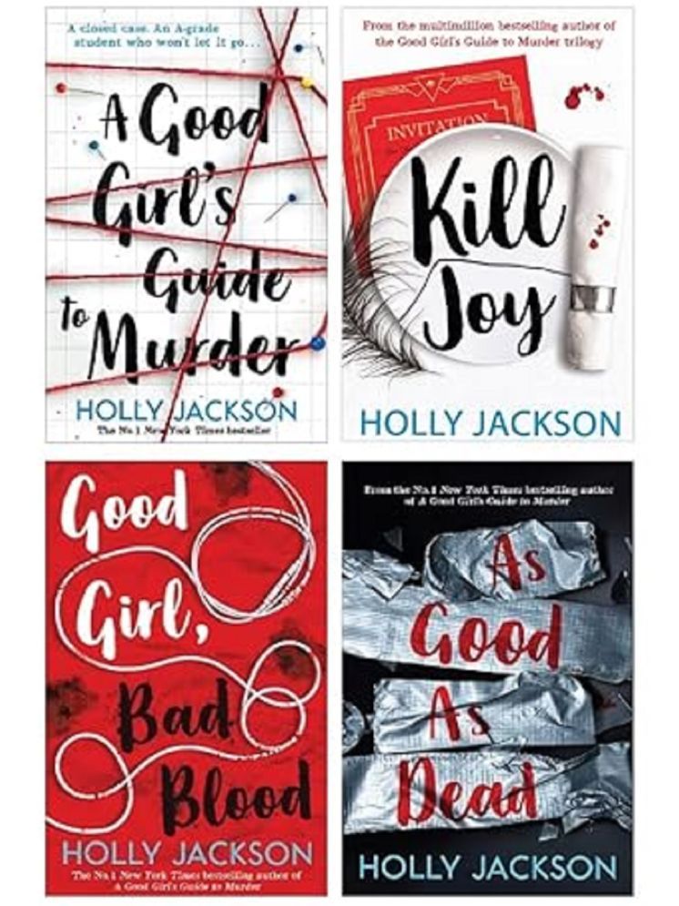     			Holly Jackson Collection 4 Books Set: A Good Girl's Guide to Murder; Good Girl, Bad Blood; As Good as Dead, Kill Joy Paperback – January 1, 2021