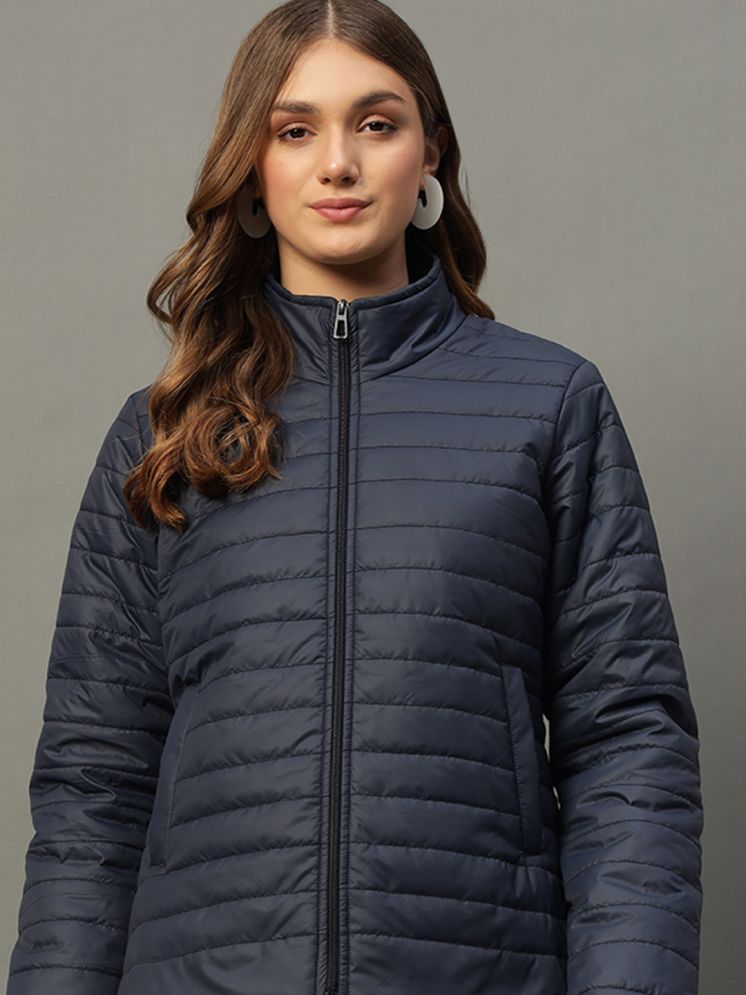     			Nuovo - Polyester Blend Navy Puffer