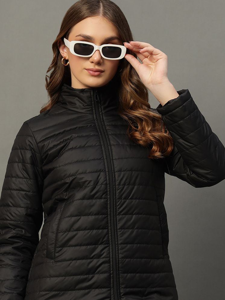     			renuovo - Polyester Blend Black Puffer