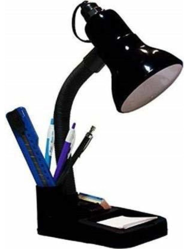     			SPARKWORLD Black Study Table Lamp ( Pack Of 1 )