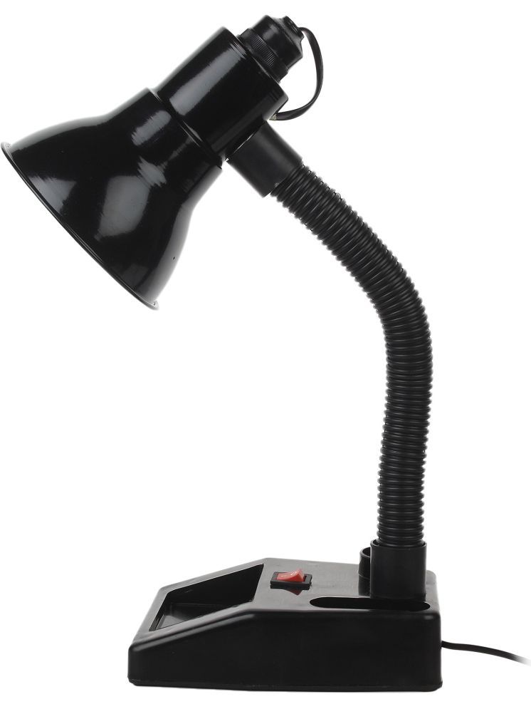     			SPARKWORLD Black Study Table Lamp ( Pack Of 1 )