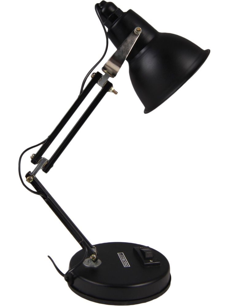     			SPARKWORLD Black Study Table Lamp ( Pack Of 1 )