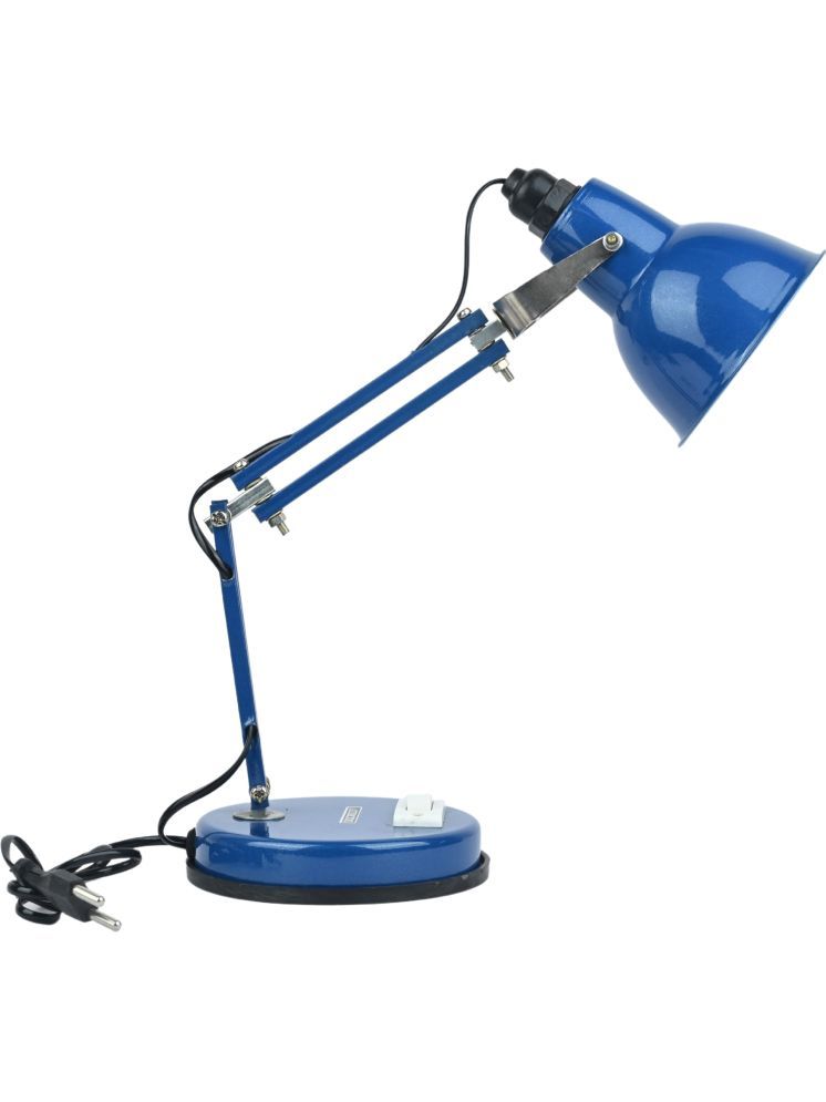     			SPARKWORLD Blue Study Table Lamp ( Pack of 1 )