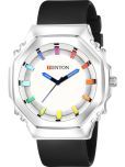 Fenton Black Silicon Analog Men's Watch