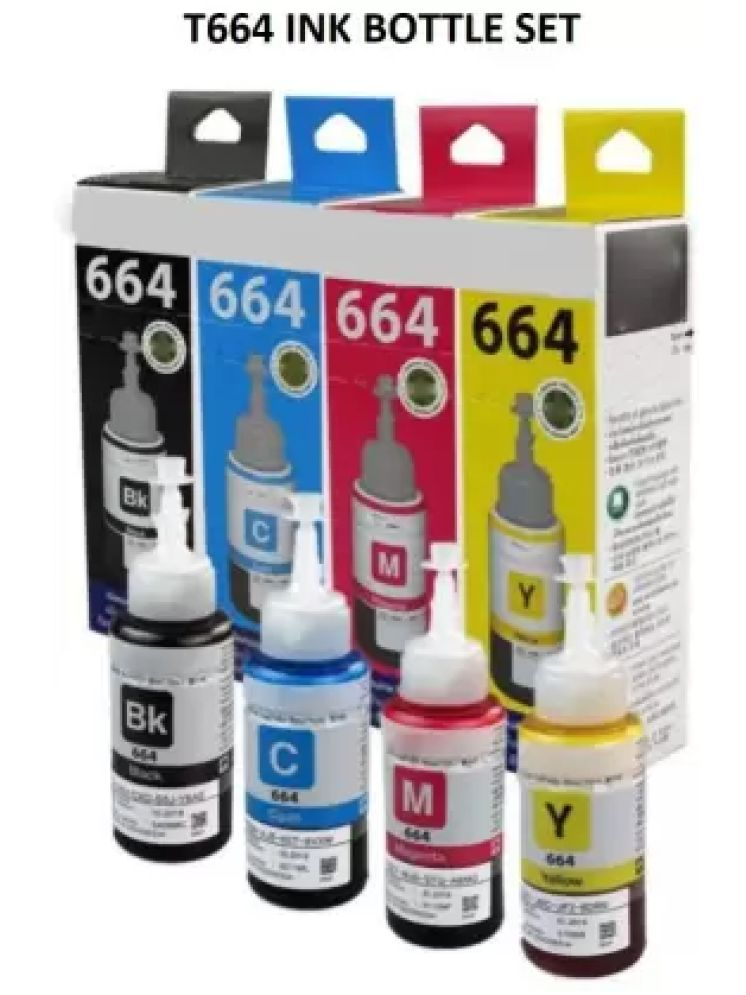     			ID CARTRIDGE 664 INK Assorted Pack of 4 Toner for L110, L200, L210, L300, L350, L355, L550, T7741,M100 M199