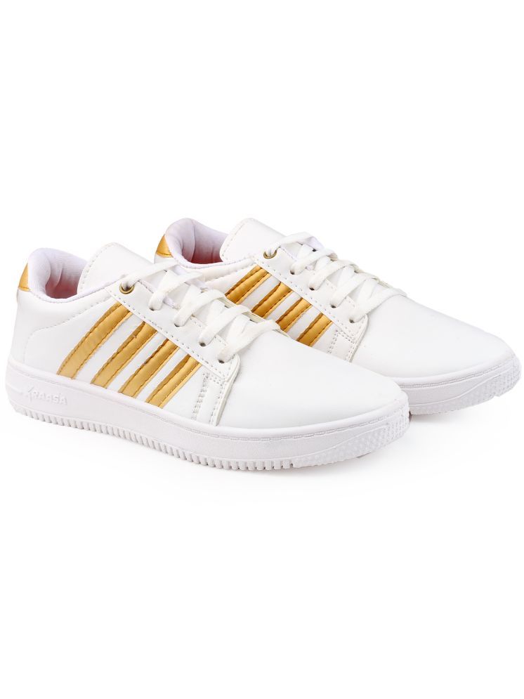     			Kraasa Gold Women's Sneakers