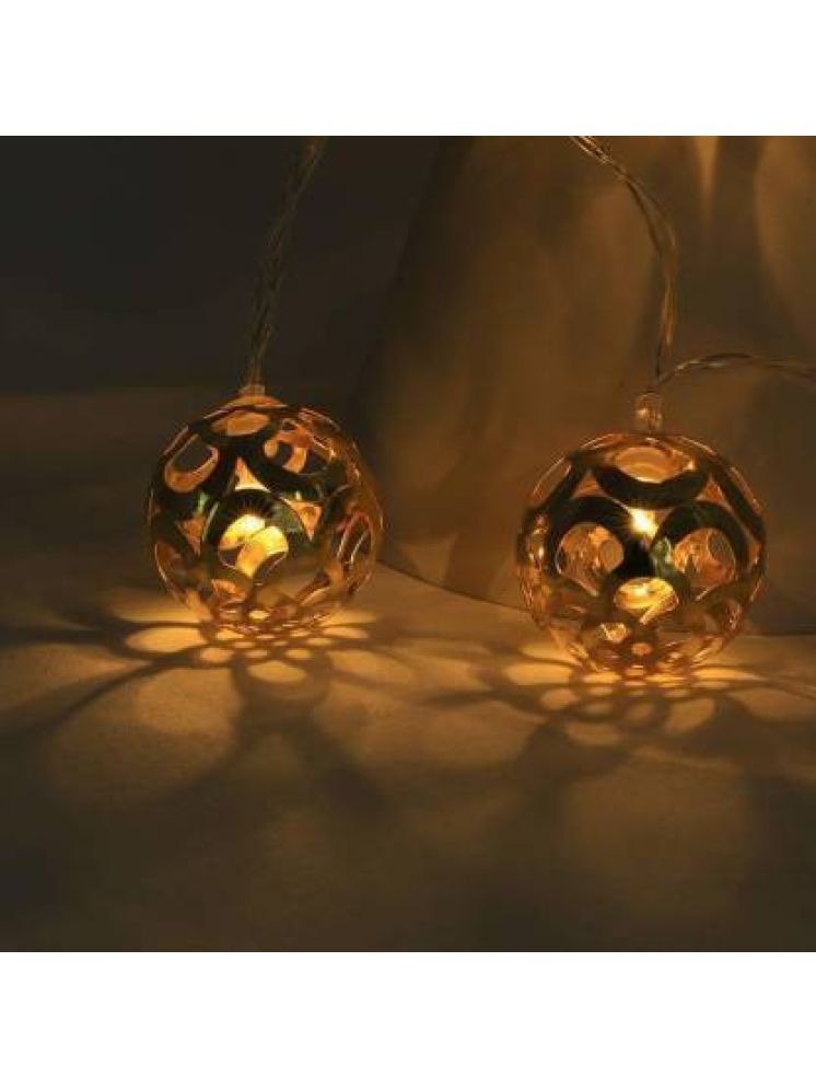     			SPARKWORLD Gold 1Mtr String Light ( Pack Of 1 )