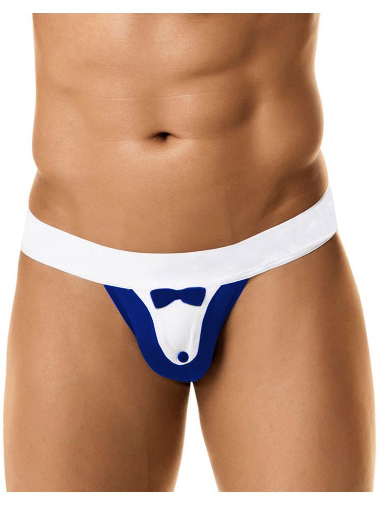     			Intimate Pack of 1 Microfibre Thongs For Men's ( Blue )