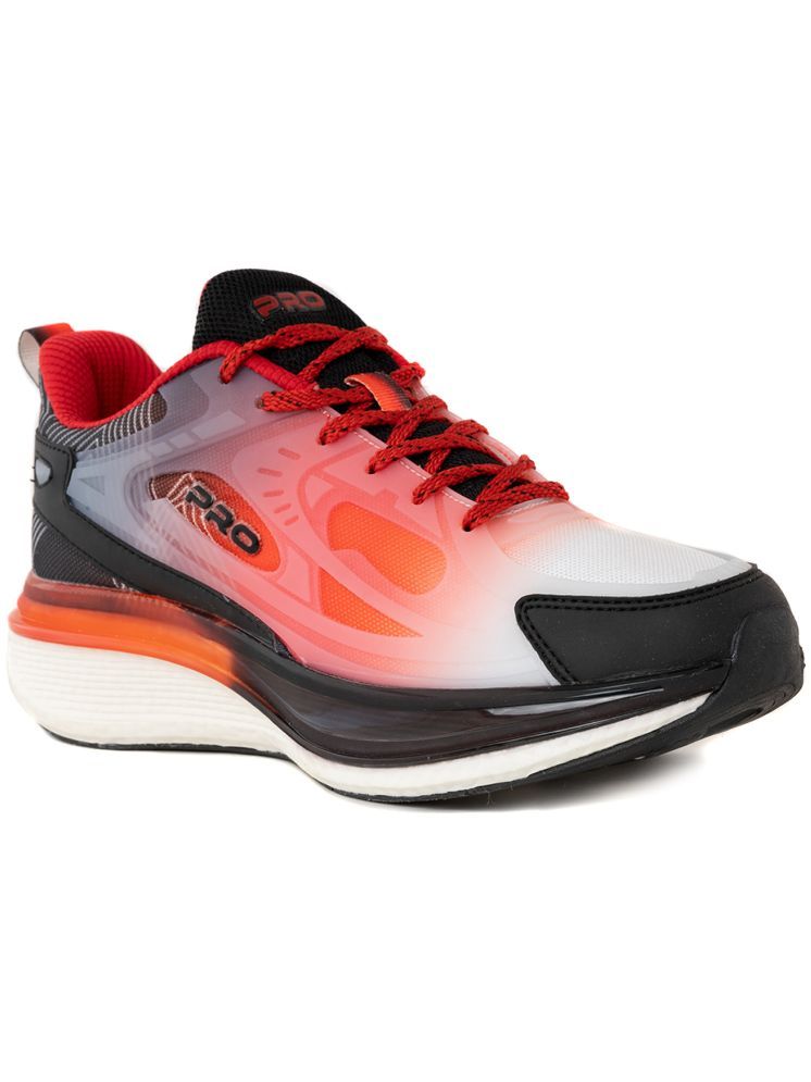     			KHADIM Red Men's Sports Running Shoes