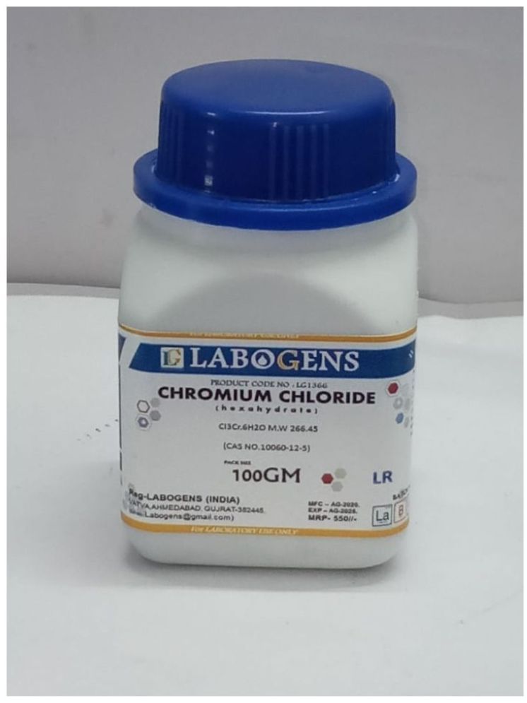     			LABOGENS CHROMIUM CHLORIDE (hexahydrate)  100GM