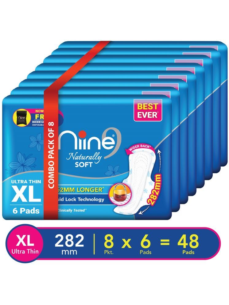     			NIINE Cottony XL Ultra Thin Sanitary Pad