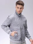 The Indian Garage Co Men Solid Padded Bomber Utility Jacket