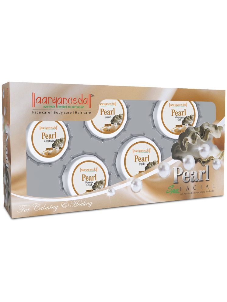     			Aaryanveda 3 Times Use Facial Kit For All Skin Type Pearl 210 ( Pack of 1 )