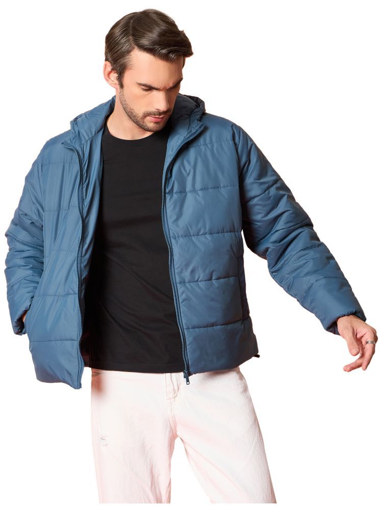     			Club York Polyester Men's Quilted & Bomber Jacket - Blue ( Pack of 1 )