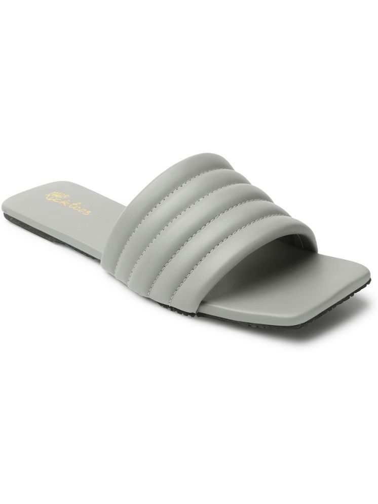     			Picktoes Gray Women's Flats