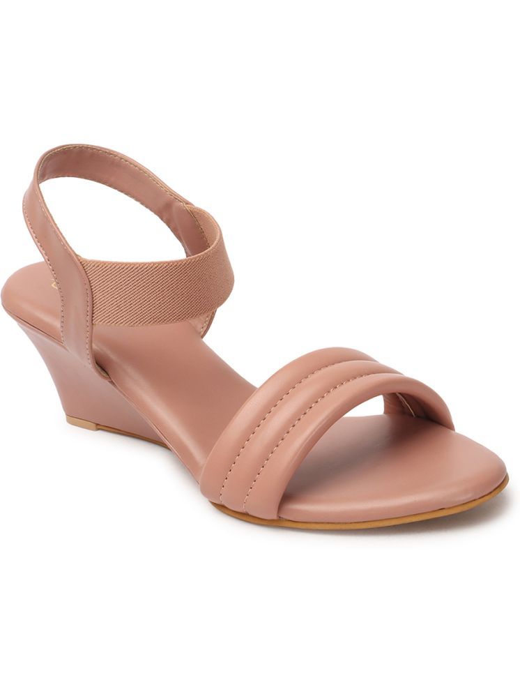     			Picktoes Pink Women's Sandal Heels