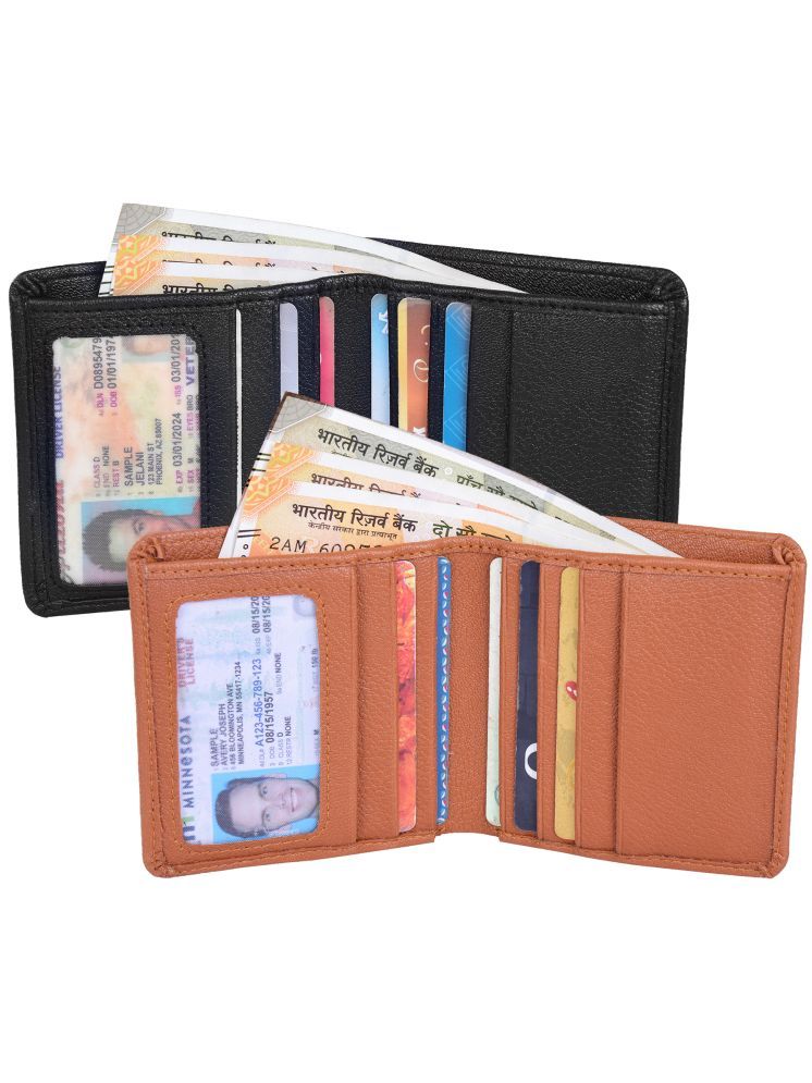     			Wingers Multi Faux Leather Men's RFID Wallet,Two Fold Wallet ( Pack of 1 )