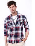 The Indian Garage Co Men Checked Casual Shirt