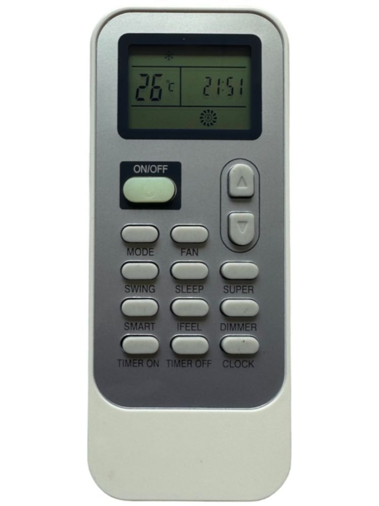     			Upix 134 (No Backlight) AC Remote Compatible with Vestar AC