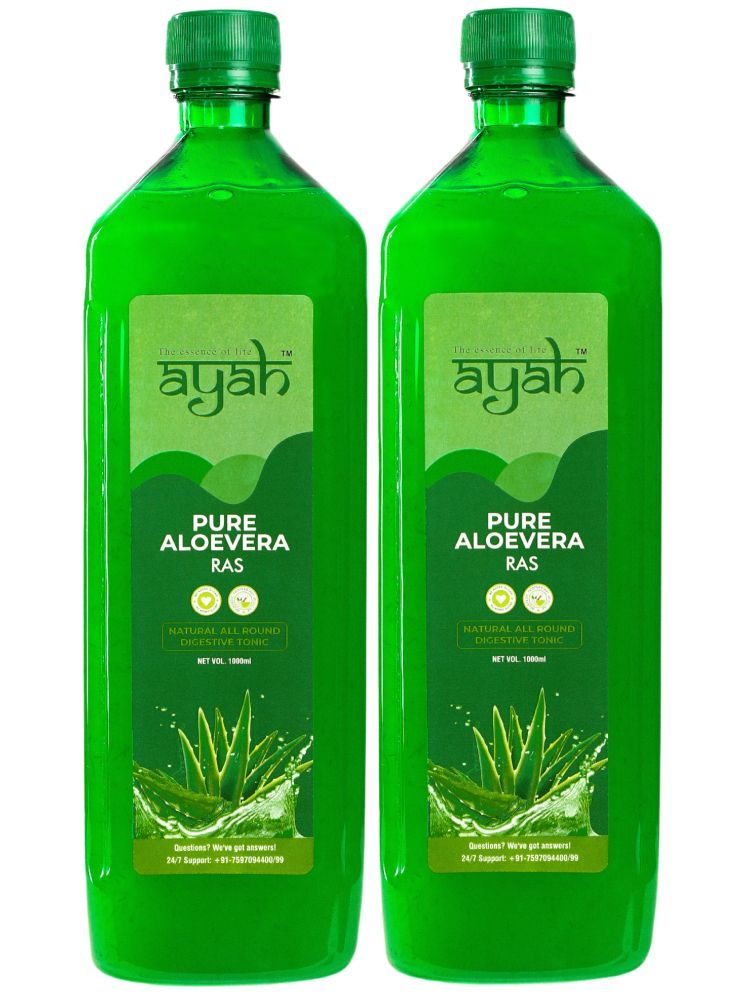     			Ayah Aloe Vera Combo Detox, Digestion & Skin Juice / Ras - 1000ml + 1000ml