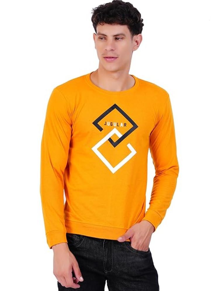     			JUGULAR Pack of 1 Cotton Regular Fit Men's T-Shirt ( Mustard )