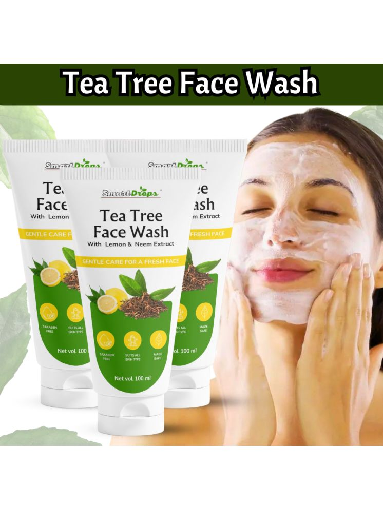     			Smartdrops - Refreshing Face Wash For All Skin Type ( Pack of 3 )