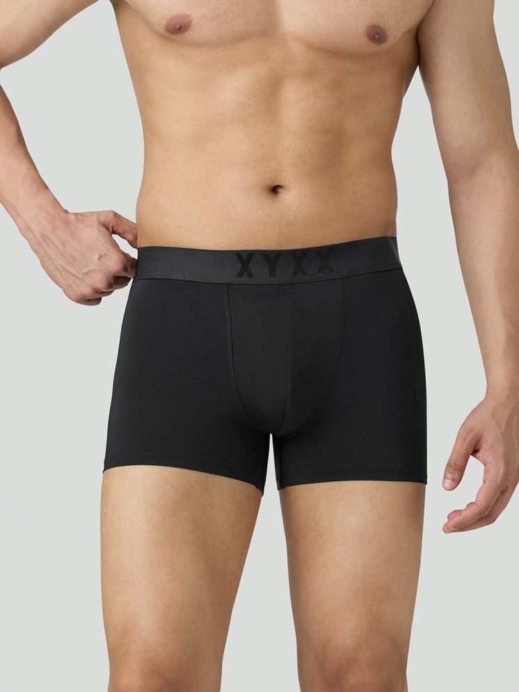     			XYXX Pack of 1 Nylon Trunks For Men's ( Black )