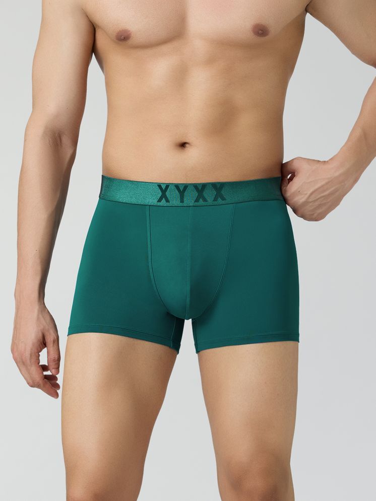     			XYXX Pack of 1 Nylon Trunks For Men's ( Sea Green )