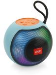 MZ M411SP 5 W Bluetooth Speaker Bluetooth v 5.0 with SD card Slot Playback Time 6 hrs Blue