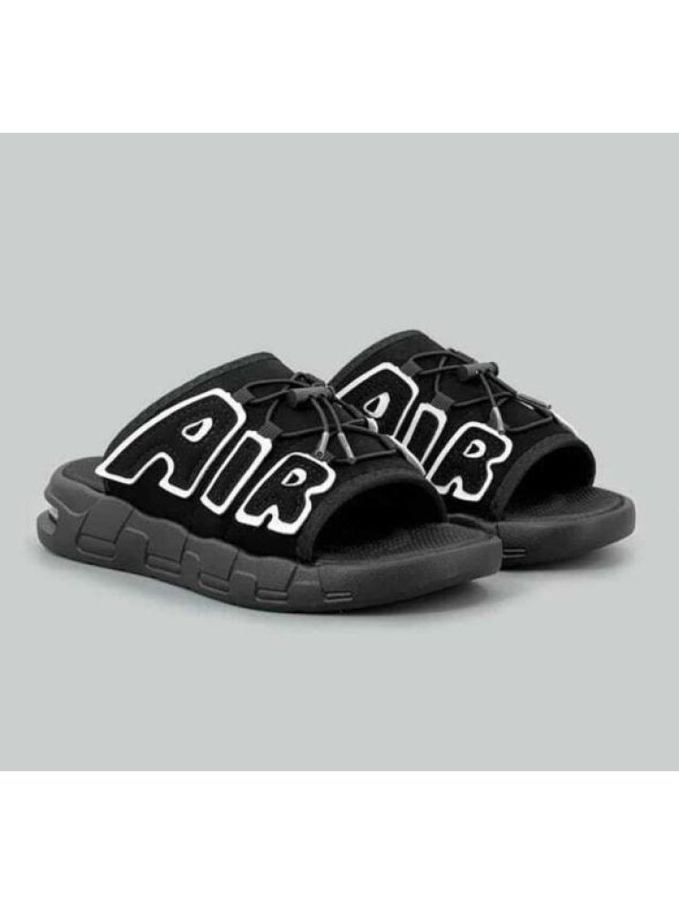     			ARBIA FUNKI Black Men's Slide Flip Flop