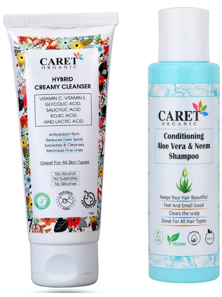     			Caret Organic - Exfoliating Face Wash For All Skin Type ( Pack of 2 )