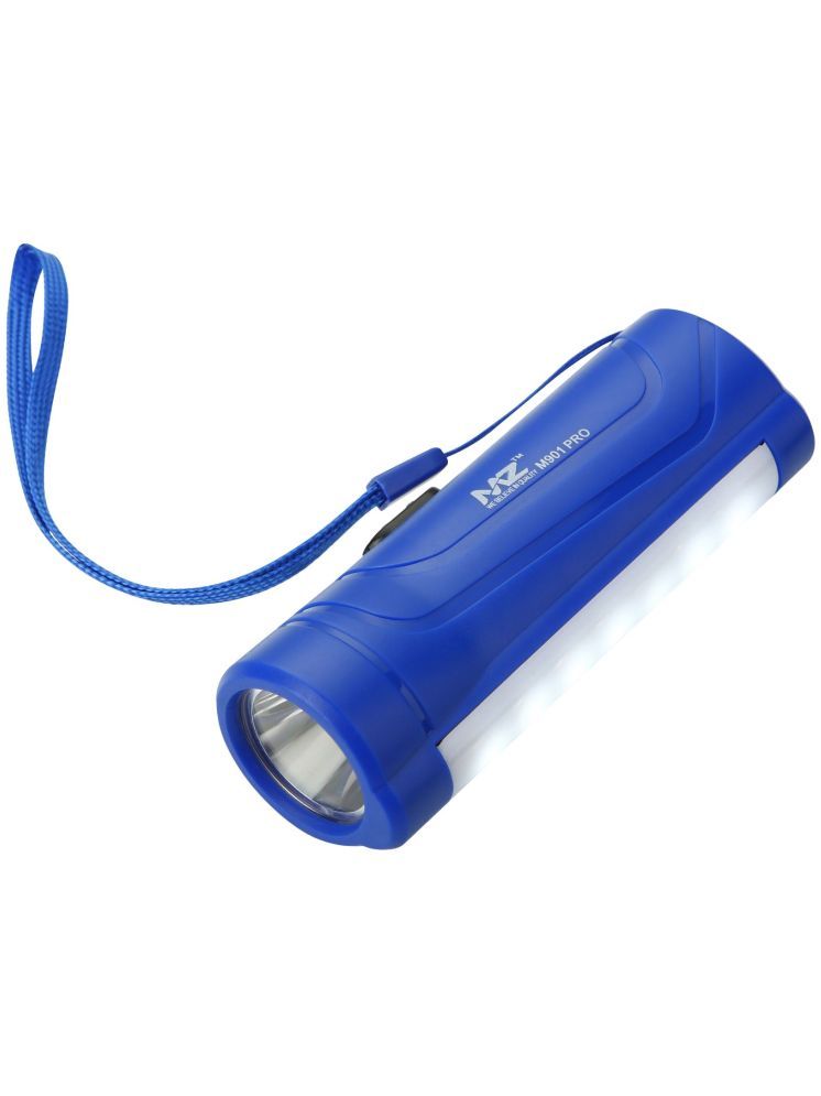     			MZ - 16W Rechargeable Flashlight Torch ( Pack of 1 )