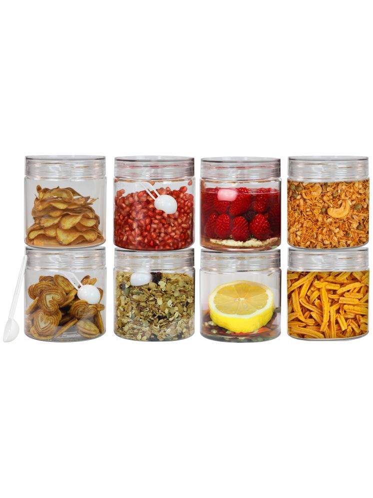     			PearlPet Tiffany-750ml PET Transparent Multi-Purpose Container ( Set of 8 )