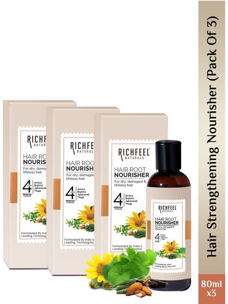     			Richfeel Hair Root Nourisher 80 Ml Pack of 3