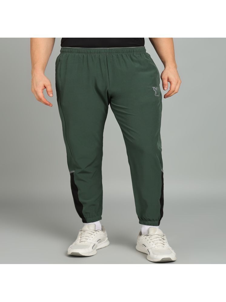     			YUNEK Green Polyester Men's Trackpants ( Pack of 1 )