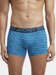 Jockey Pack of 1 Microfibre Trunks For Men's ( Blue )