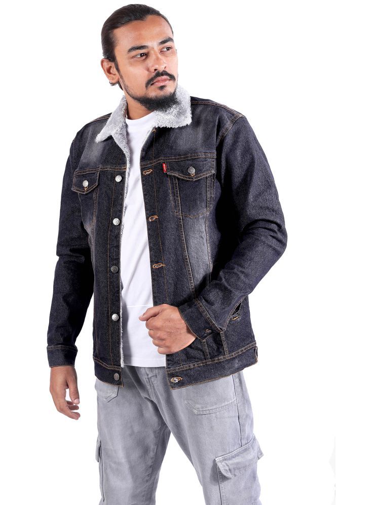     			52dealz Denim Men's Denim Jacket - Multicolor ( Pack of 1 )