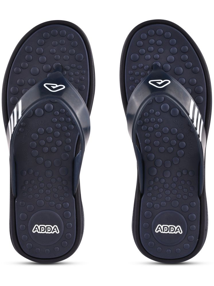     			Adda Navy Blue Women's Slipper