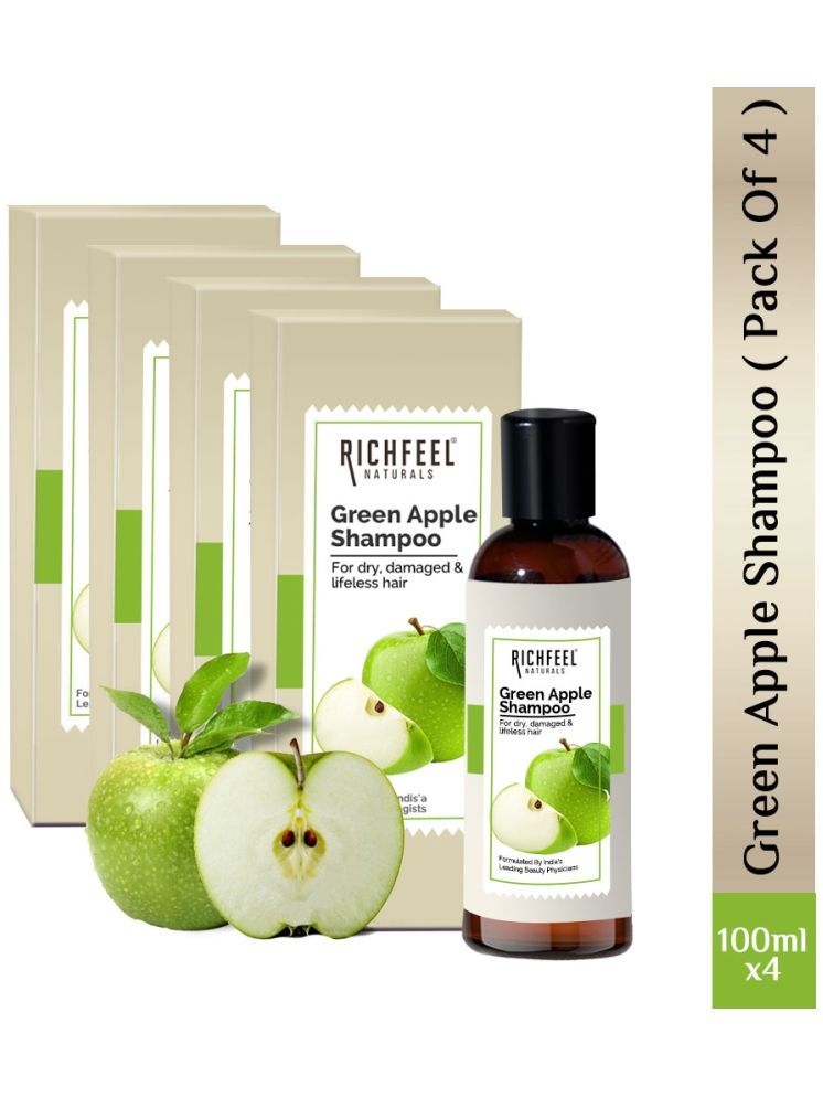     			Richfeel Green Apple Shampoo 100 Ml Pack of 4