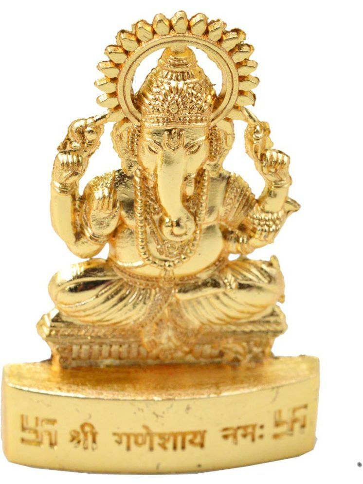     			Shri Astha Vinayak Brass Lord Ganesha Idol ( 1 cm )